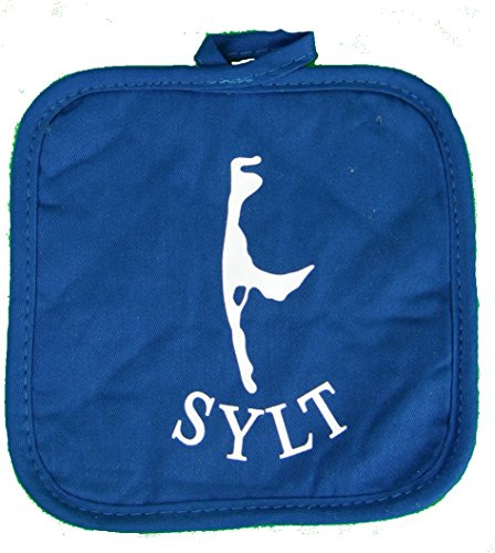 Backlappen / Topflappen/ Blau / Sylt Motiv / Sylter Motiv / Standartgröße