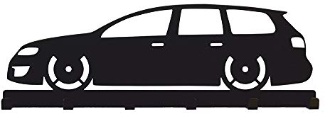 Bentatec Schlüsselbrett Passat B6 Kombi Optik schwarz Hakenleiste Schlüsselleiste Schlüsselboard