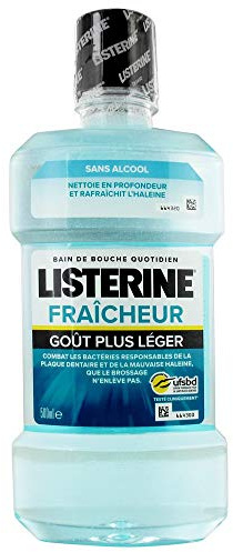 Listerine Frischer Mundbad, leichter Geschmack, 500 ml