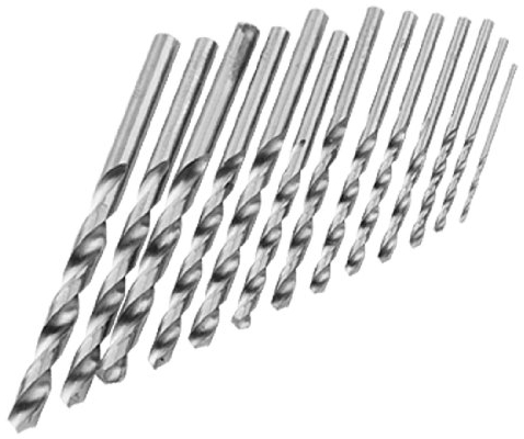 Aexit 1,5 mm bis 6,5 mm Durchmesser HSS-Spiralbohrer mit konischem Schaft (93e233017f67c8ff2321301b34fae9d0)