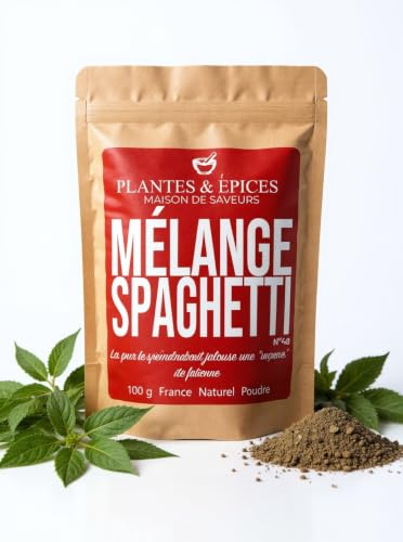 Mélange d'Épices 100% Naturel pour Spaghetti, Pâtes, Bolognaise - 100g
