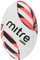 Mitre Rugby Ball | Extra Strong Lining | Full Weight | Hugely Popular, White/Black/Orange, 3