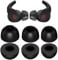 BLLQ Memory Foam Ohrstöpsel kompatibel mit Beats Fit Pro - S/M/L, 3 Paar, Schwarz