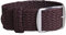 14mm-22mm Farbe gewebtes Nylon Uhrenarmband Armband Stoff gewebtes Uhrenarmband Uhrenzubehör, 22mm