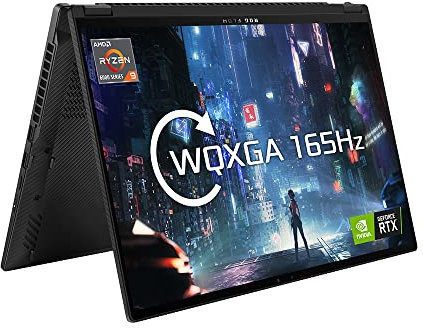 ASUS ROG Flow X16 GV601RW 16” Touchscreen 165Hz Gaming Laptop (AMD Ryzen 9-6900HS, Nvidia GeForce RTX 3070Ti, 32GB RAM, 1TB SSD, Windows 11)