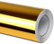 Folindo® Gold Chrom Autofolie (20€/m²) | 50 x 152 cm | Selbstklebende Luftkanal 3D Folie zur Auto Folierung | Blasenfrei