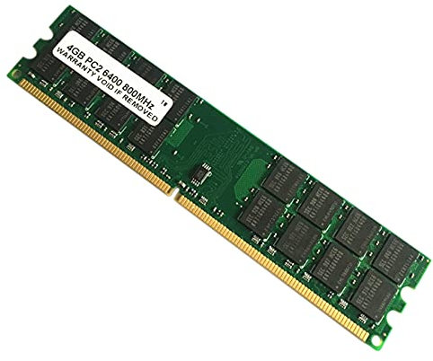 KVSERT Memoria RAM DDR2 de 4 GB, 800 MHz, 1,8 V, PC2, 6400 DIMM, 240 , para placa base AMD