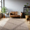 HomebyHome Outdoor Teppich Wetterfest 140x200 cm Sisal Optik Beige Meliert Design Rechteckig - Balkon Teppich Wasserfest Küchenteppich Außenbereich Teppich für Terrasse Garten Balkon