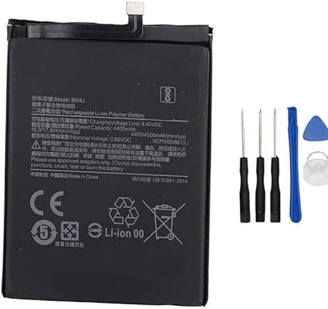 Backupower Replacement Battery Compatible With Redmi Note 8 Pro M1906G7I M1906G7G M1908C3JE M1906G7I 3.85V 4400mah