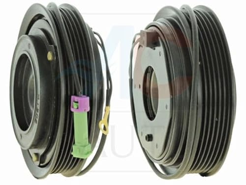 ACAUTO Magnetkupplung, Klimakompressor AC-06DN43 | Ac-06DN43 / QCA0123 passend für Denso 7SBU Klimakompressor A4 A6 A8 Allro