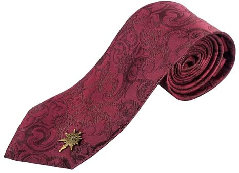 AAA Merchandise Warhammer 40.000: Chaos Krawatte und Anstecknadel-Set, rot, Einheitsgröße