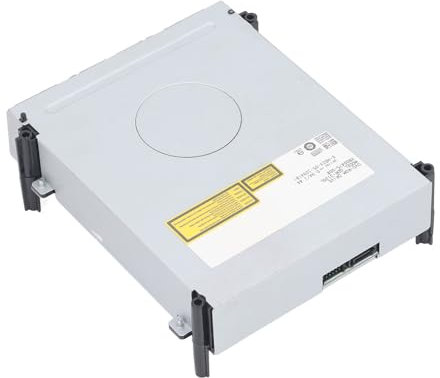 Asixxsix Unità Disco per Console di Gioco, unità CD DVD Esterna Driver ROM Unità Disco Ottica in Metallo per Console di Gioco X Box 360, Disco Rigido per Giochi Esterno Portatile