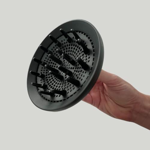 Magnetic Hair Dryer Diffuser Attachment for Heist 3.0 – Enhances Curls, Reduces Frizz, Even Heat Distribution