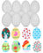 SVOCK 8pcs Silikonformen Gießformen Ostern Anhänger, Silikonformen Gießformen Ostern Anhänger, Silikonform Ostereier Silikonform Osterei, Silikon Gießform Ostern Osterhasen Silikonform für Osterhasen