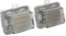 M MODECAR - Kompatibel mit Mercedes C216 C218 S204 W204 W212 W221 LED-Kennzeichenbeleuchtung 2 Stk. Set für A2218200456, 2218200456,