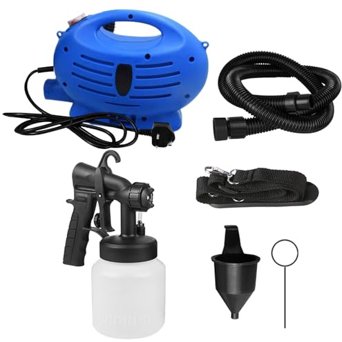 Electric Paint | Electric Paint Spray Tool with Air Hose | 800ml Container DIY Tools for Furniture, Closet, Doors, Interior, Outdoor,