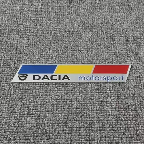 XIAOBINGFA Auto Aufkleber Abzeichen für Dacia Jogger 2018-2024, 3D-Metallaufkleber Emblem Badge Sticker Wasserdicht Tuning Dekorative Sticker,B