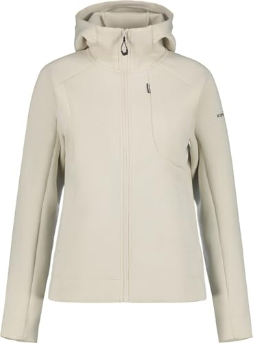Icepeak Bunnell Damen Midlayer elastisch, atmungsaktiv & mit Kapuze. Ideal für Sport, Wandern & Alltag.