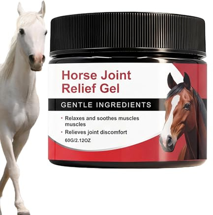 Gel articulaire soulageant pour chevaux Soin nourrissant épaule équine | Gel nourrissant rein cheval Pour entraîneurs, vétérinaires, instructeurs, centres équestres, écuries, boxes, paddocks, hara
