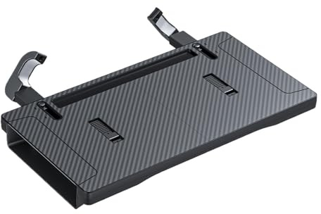 Tablette pour volant de voiture - Bureau de rangement à fixation | Support pour Ordinateur Portable sur Volant,Pour manger, travailler, vidéos, conférences, écrire, snacks, boissons,