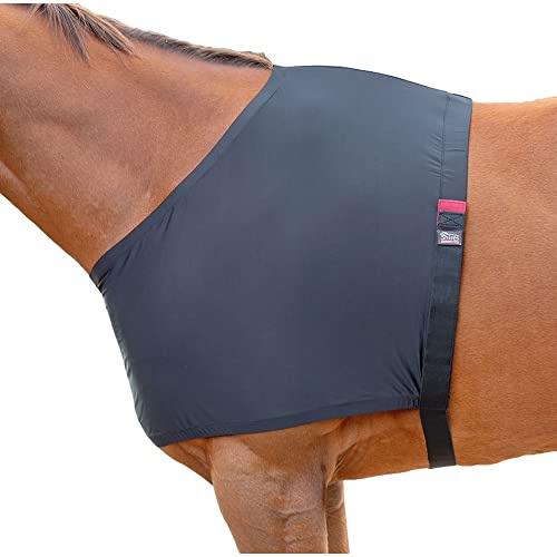 Shires Anti-Rub Stretch Vest - Black Full