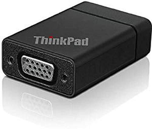 Lenovo ThinkPad Tablet 2 VGA - Adaptador VGA para ThinkPad Tablet 2, Negro