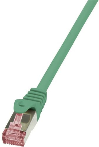 LogiLink CQ2055S CAT6 S/FTP PIMF PrimeLine Ethernet Patch Cable, 2 Meter Length, Green