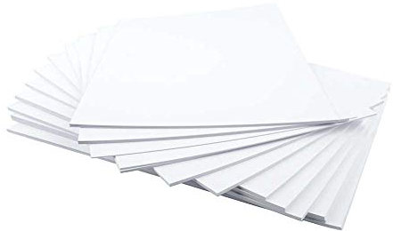 House of Card & Paper A4-Karton, 250 g/m², Weiß, 50 Blatt