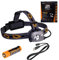 Fenix HP25R Rechargeable LED Flashlight 1000 Lumen Headlamp, Spotlight Flood-Beam Red-Light with 18650 Rechargeable Battery and LegionArms USB charging cord