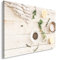Feeby Frames, Leinwandbild, Bilder, Wand Bild, Wandbilder, Kunstdruck 40x60cm, ESSEN, GEWÜRZE, ZITRONE, RUSTIKAL