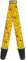 Buckle-Down GS-W32878 Gitarrengurt (5,1 cm breit) Bananas Stacked Cartoon Yellow