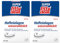2x fittydent super Hafteinlagen comfort 20 Stück Zinkfrei fitty dent neutral