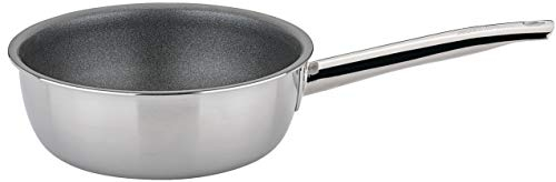 Spring Vulcano Classic Sauteuse 20 cm, 5-Lagen-Mehrschichtmaterial, Antihaftbeschichtung, Wiederbeschichtbar