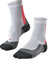 FALKE Damen Laufsocken Achilles W So Funktionsmaterial schützt die Achillessehne 1 Paar, Weiß White-Red 2028, 35-36