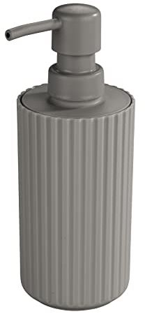 Wenko Allstar Minas Dispenser di Sapone, Polipropilene (PP), Grigio, 18 x 7 x 7 cm