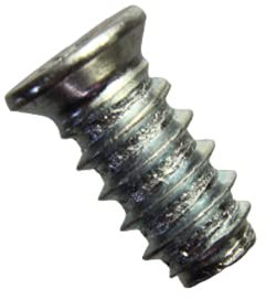 Eurovite Tête fraisée plate en acier galvanisé Diamètre 6,3 mm Longueur au choix (500, 11 mm)