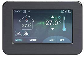MILANO WiFi Touchscreen Programmable Temperature Control Heating Thermostat | Programmable Settings. Supports Android & iOS Systems. Smart Home System Compatible. Touchscreen Operation.
