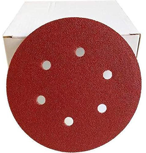 120x Schleifscheiben │ Ø 150 mm │ 6 Loch │ KÖRNUNG WÄHLBAR │ für Exzenterschleifer │ Marke: klebemeister.eu (P40)