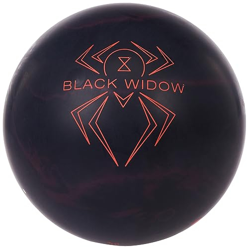 Hammer Black Widow 2.0 Bowlingball, Schwarz/Rot, 6,8 kg
