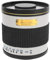 Obiettivo per Fotocamera con Attacco EF, Teleobiettivo da 500 Mm F6.3 con Messa a Fuoco Manuale Ultra - Rivestimento MC Multistrato - Obiettivo Professionale per Riprese a Lunga Distanza(bianca)