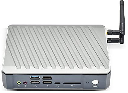 Intel 10th Gen i7-10510U Desktop Mini PC Windows 10 PRO 16GB DDR4 RAM 512GB NVMe SSD Windows 11 READY 4K HDMI DP 2*LAN WIFI Bluetooth SATA