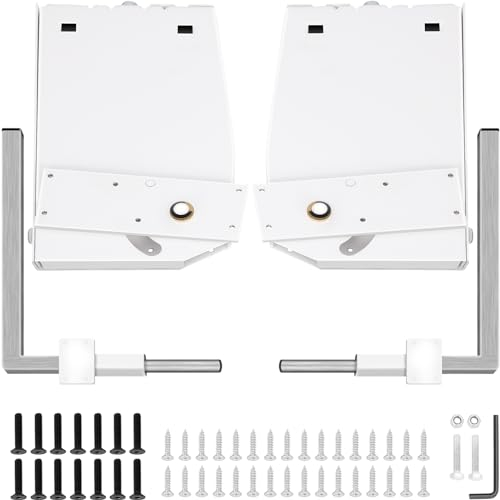 VEVOR Murphy-Montage-Wandfedermechanismus 450 kg, robuste Stützhardware, Betthalterung kompatibel mit 1,2–1,8 m Breite DIY-Kit für King-Size-Betten (vertikal), Weiß