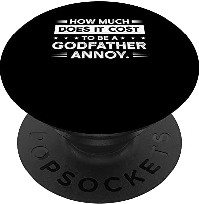 Wie viel kostet es Patenvater ärgerlich Goddad Pate PopSockets mit austauschbarem PopGrip