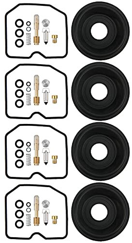 Kit Reparation Carburateur 600 Bandit,Kit Reparation Carburateur 600 Bandit,Kit Joint Carburateur 600 Bandit,Kit De Reconstruction De Carburateur,4 Ensembles De Réparation De Carburateur Kit De Répara