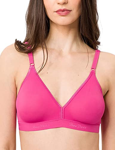 BeeDees Damen Soft-BH Microfun N Fuchsia | 75B