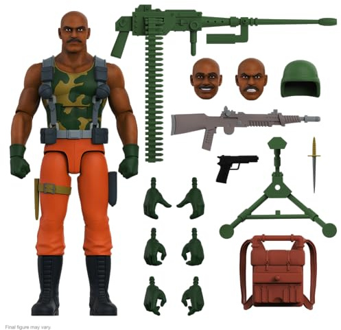 Super7 G.I. Joe Roadblock (Cartoon Accurate) - 17,8 cm Ultimates! Actionfigur