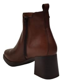 Valleverde Stivaletti Donna V46102 in Pelle Marrone modello casual. Una calzatura comoda adatta per tutte le Occasioni. Autunno Inverno. EU 37