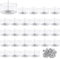 RYAN 50 Pièces Contenant pour Bougie Pot Bougie Vide avec 100 Pièces Mèches Bougies Bougies Chauffe Plat Vides en Plastique pour Mariages Dîners Kit Bougies a Faire Soi Meme 18 x 38 mm/30 ml