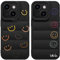 Yoedge 2 Stück Puffer Handyhülle für iPhone 15 6,1, Weiche TPU Silikon Aesthetic Handyhülle für Mädchen Frauen Design, Kratzfestes Stoßfest Bumper Schutzhülle für iPhone 15, Smiley Gesicht