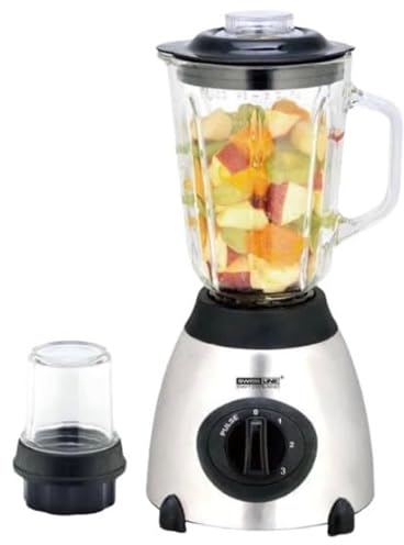Licuadora con 2 vasos 1,5 litros 800W y 5 velocidades molinillo incluido